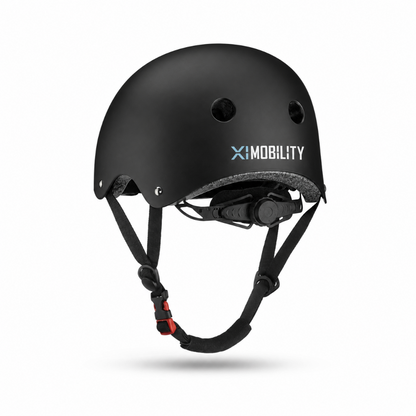 Xi mobility - קסדה שחורה לאופניים ולקורקינט